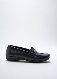 Mocasini material neted toc plat până la 3 cm negru ARTIKA SOFT femme