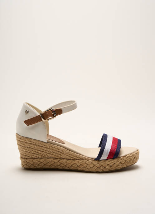 Espadrile alb TOMMY HILFIGER femeie