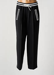 Pantalon drept talie elastică negru MARC AUREL femeie