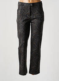 Pantalon slim talie elastică negru EVA KAYAN femme