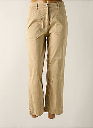 Pantalon 7/8 bej MAYJUNE femeie