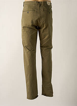 Pantalon chino țesătură poplin mărime normală verde DSTREZZED bărbat