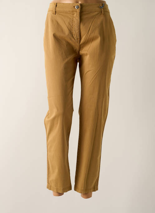 Pantalon chino bej 7 SEASONS femeie