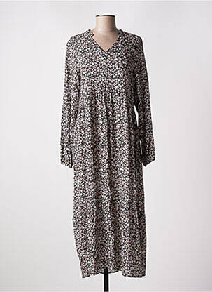 Rochie lungă gri MUS & BOMBON femeie