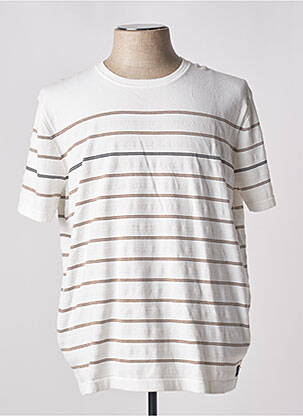 Pulover alb DSTREZZED bărbat