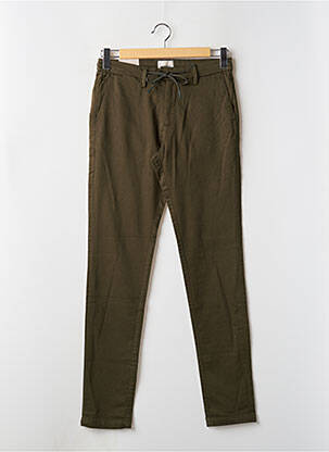 Pantalon chino elasticitate mărime normală verde DSTREZZED bărbat