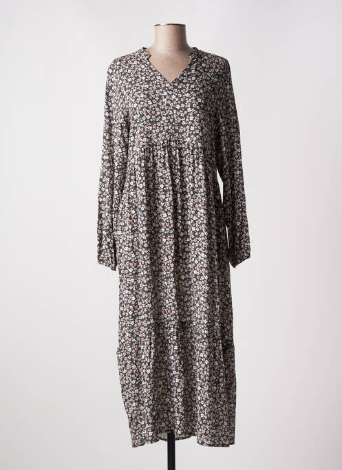 Rochie lungă gri MUS & BOMBON femeie