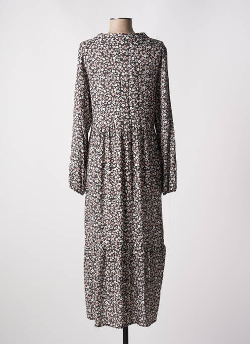 Rochie lungă gri MUS & BOMBON femeie