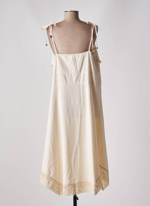 Rochie midi bej MEISÏE femeie