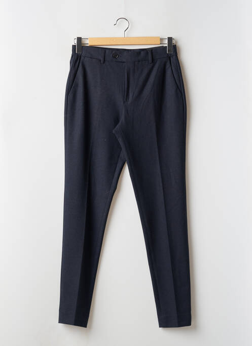 Pantalon slim albastru DELAHAYE bărbat