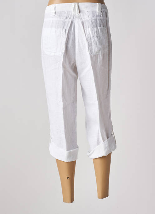 Pantalon trei sferturi alb KJBRAND femeie