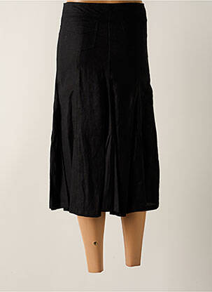 Fustă midi talie cu cleme negru GERARD DAREL femeie