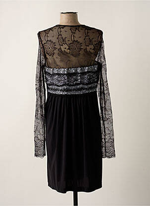 Rochie midi mâneci lungi mâneci lungi negru INDIES femeie