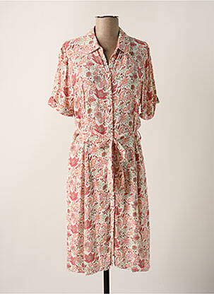 Rochie midi roz C'EST BEAU LA VIE femeie