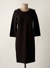 Rochie midi mâneci 3/4 mâneci 3/4 negru C'EST BEAU LA VIE femeie