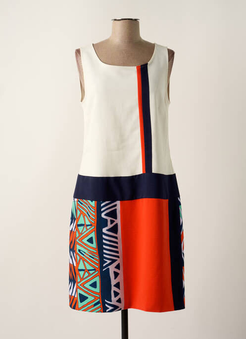 Rochie midi bej BLEU BLANC ROUGE femeie