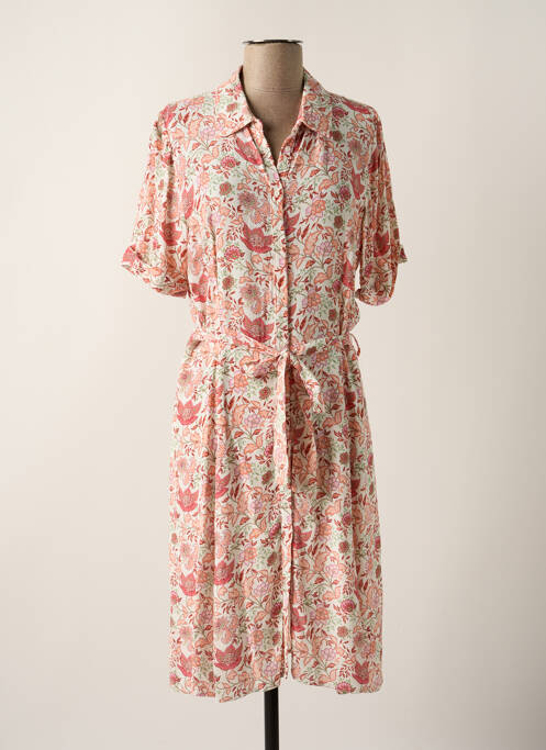 Rochie midi roz C'EST BEAU LA VIE femeie