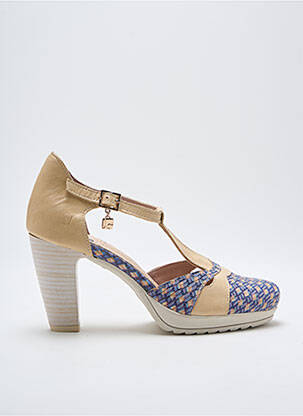 Pantofi cu toc albastru JOSE SAENZ femeie