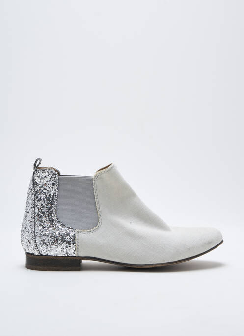 Botine/Ghete argintiu AXELL femeie