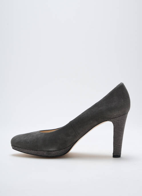 Pantofi cu toc gri AMARU femeie