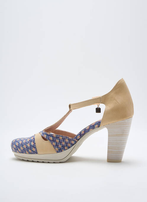 Pantofi cu toc albastru JOSE SAENZ femeie