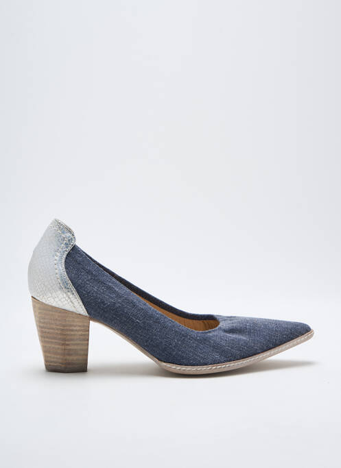 Pantofi cu toc albastru FRANCE MODE femeie