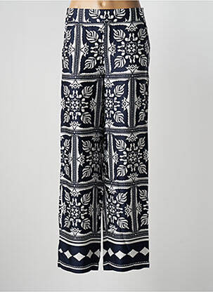 Pantalon larg albastru STREET ONE femeie