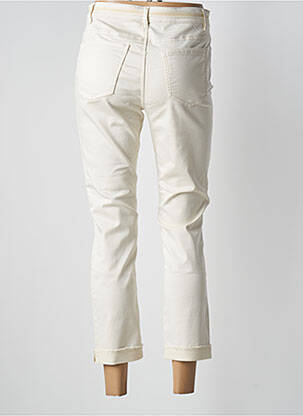 Pantalon 7/8 elasticitate mărime normală bej GEISHA femeie
