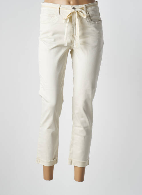 Pantalon 7/8 bej GEISHA femeie