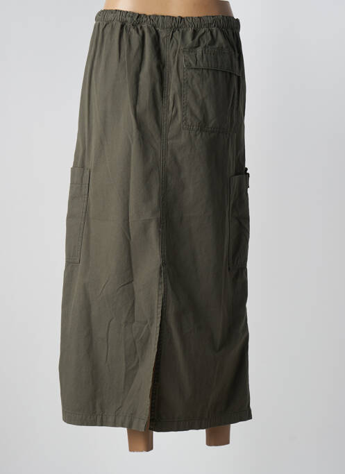 Fustă midi verde GEISHA femeie