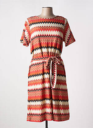 Rochie midi roșu GEISHA femeie