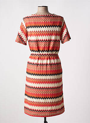 Rochie midi mâneci scurte mâneci scurte roșu GEISHA femeie
