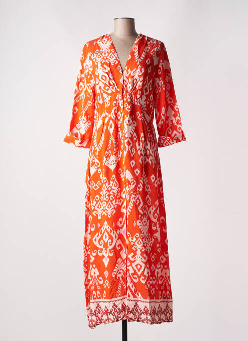 Rochie lungă roșu GEISHA femeie