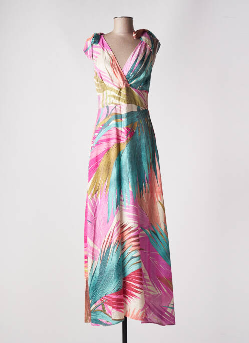 Rochie lungă albastru GEISHA femeie