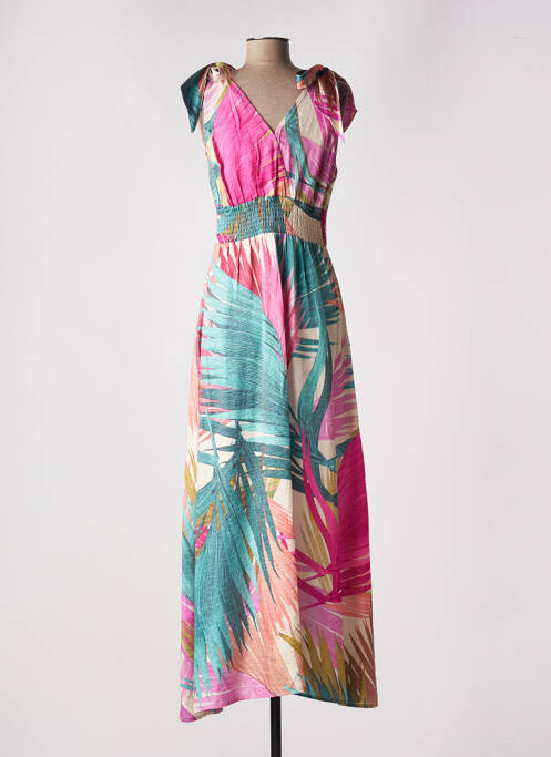 Rochie lungă albastru GEISHA femeie