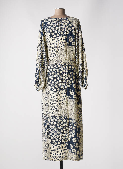 Rochie lungă albastru MAISON HOTEL femeie