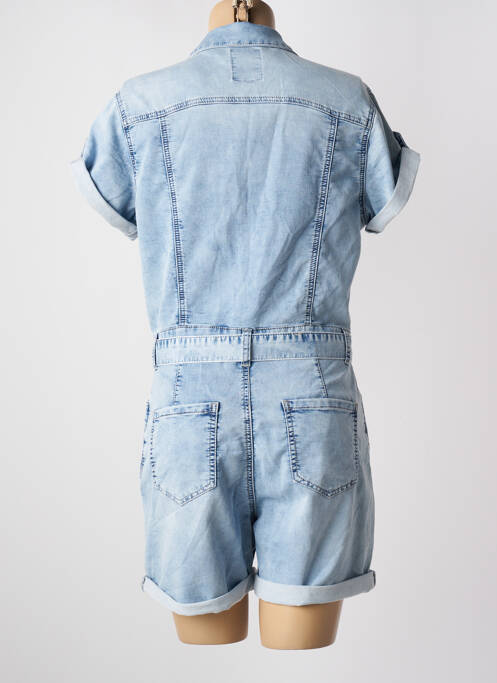 Salopetă scurtă albastru GEISHA femeie