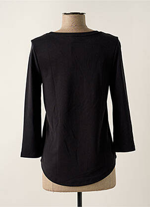 Top elasticitate mâneci lungi negru STREET ONE femeie