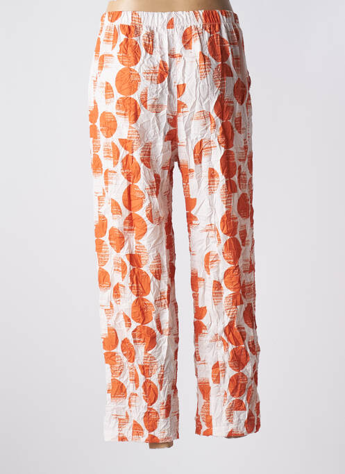 Pantalon drept portocaliu GERSHON BRAM femeie