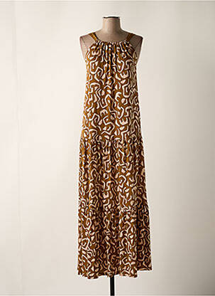 Rochie lungă maro SURKANA femeie