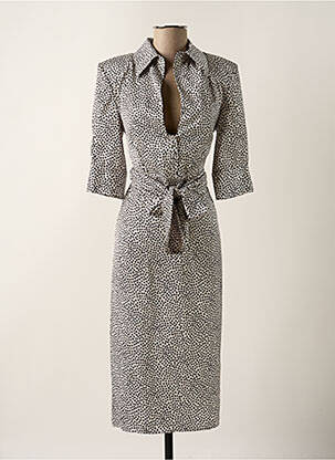 Rochie midi negru RELISH femeie