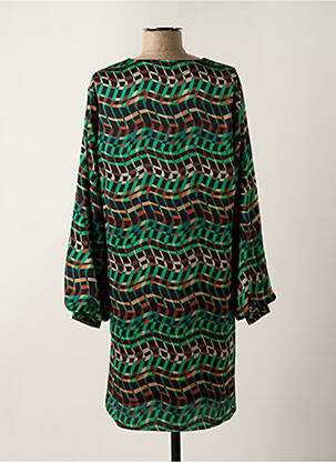 Rochie midi croială fluidă mâneci lungi verde JOSEPH RIBKOFF femeie
