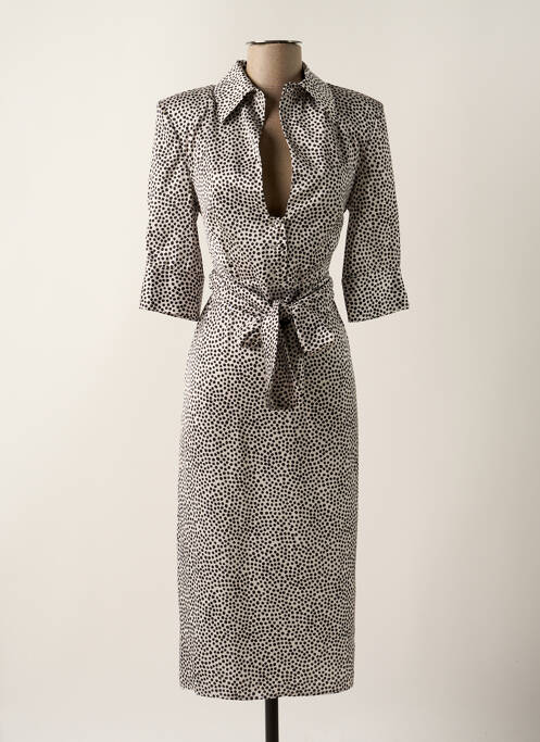 Rochie midi negru RELISH femeie