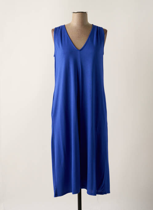 Rochie midi albastru SCORZZO femeie