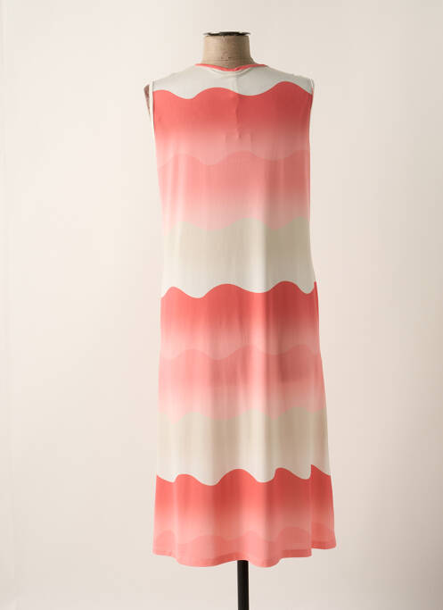 Rochie midi roz SCORZZO femeie