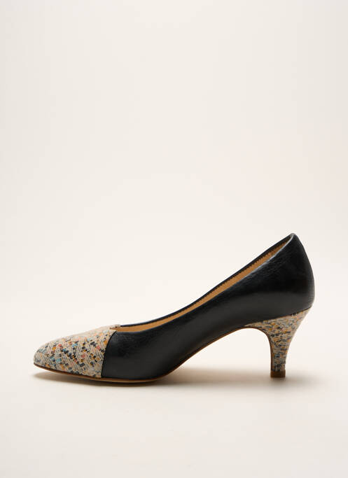 Pantofi cu toc negru RUE PIETONNE femeie