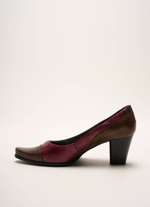 Pantofi cu toc violet GEO-REINO femeie