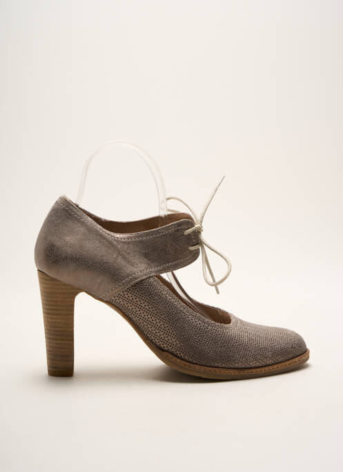Pantofi cu toc maro MYMA femeie