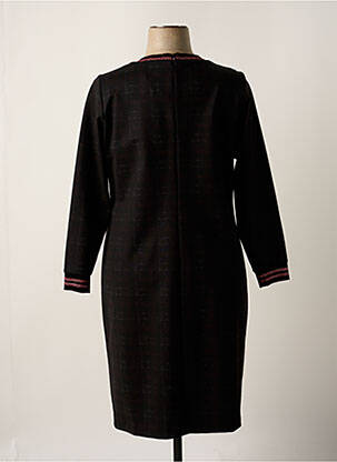 Rochie midi mâneci lungi mâneci lungi negru MERI & ESCA femeie