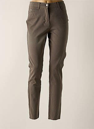 Pantalon slim gri OLSEN femeie